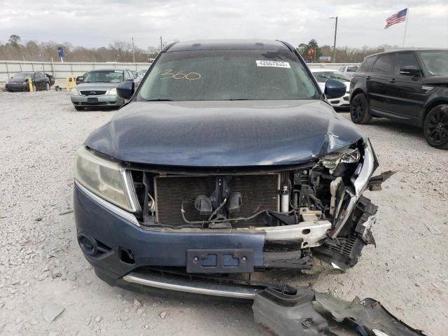 5N1AR2MM6DC632536 - 2013 NISSAN PATHFINDER S 蓝色 照片 5