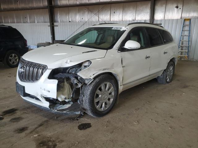 5GAKRDKD2DJ117750 - 2013 BUICK ENCLAVE WHITE photo 1