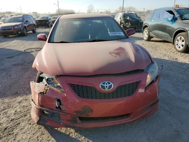 4T1BE46K79U347403 - 2009 TOYOTA CAMRY BASE RED photo 5
