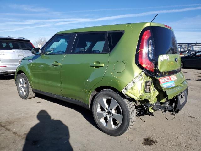 KNDJN2A26K7917892 - 2019 KIA SOUL GREEN photo 2