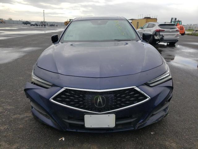 19UUB5F44NA000010 - 2022 ACURA TLX TECHNOLOGY BLUE photo 5