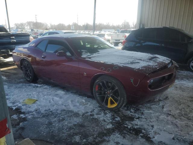2C3CDZFJ7NH253801 - 2022 DODGE CHALLENGER R/T SCAT PACK MAROON photo 4
