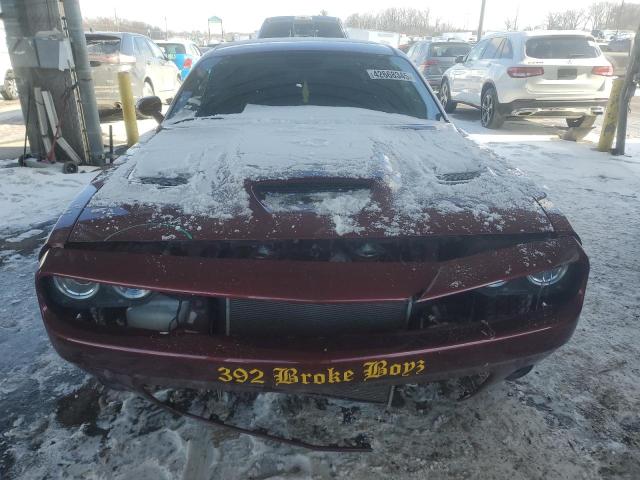 2C3CDZFJ7NH253801 - 2022 DODGE CHALLENGER R/T SCAT PACK MAROON photo 5