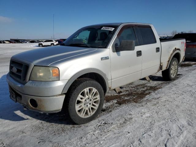 1FTPW14516FB69586 - 2006 FORD F150 SUPERCREW SILVER photo 1