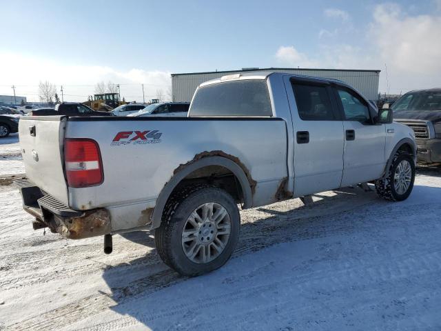 1FTPW14516FB69586 - 2006 FORD F150 SUPERCREW SILVER photo 3