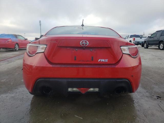 JF1ZNAA17D2700247 - 2013 TOYOTA SCION FR-S RED photo 6