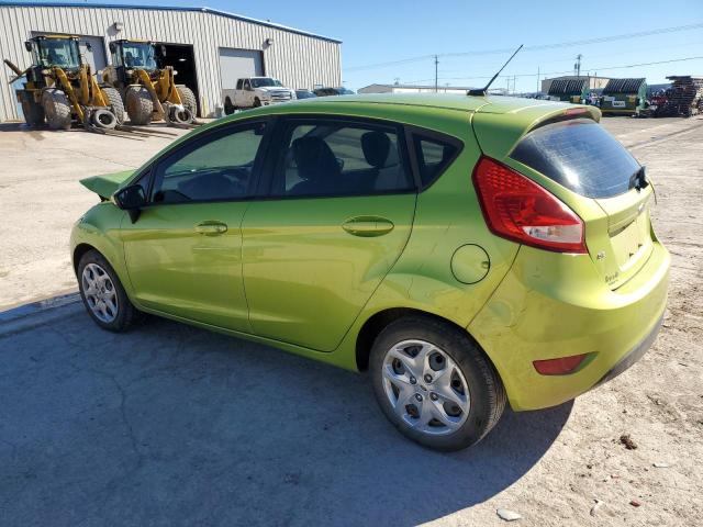 3FADP4EJ1BM167351 - 2011 FORD FIESTA SE GREEN photo 2