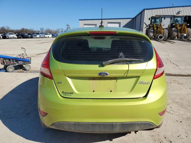 3FADP4EJ1BM167351 - 2011 FORD FIESTA SE GREEN photo 6