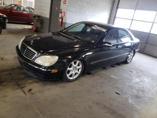 WDBNG84J75A454152 - 2005 MERCEDES-BENZ S 500 4MATIC BLACK photo 1