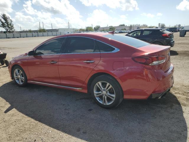 5NPE34AF8JH690947 - 2018 HYUNDAI SONATA SPORT RED photo 2