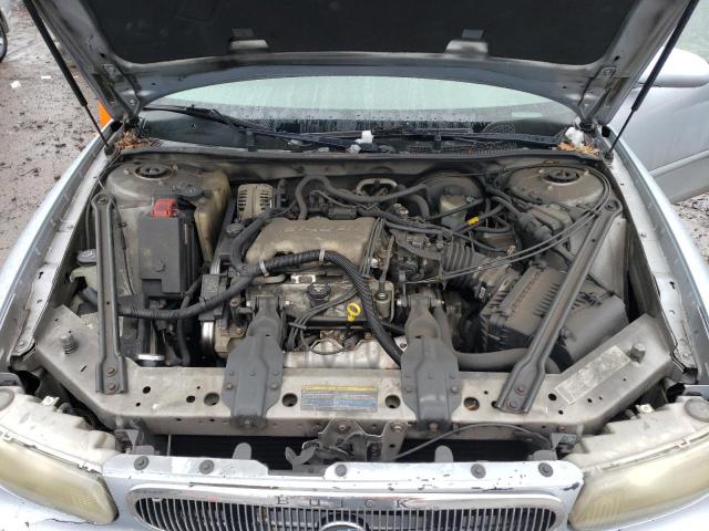 2G4WS55J341326870 - 2004 BUICK CENTURY CUSTOM SILVER photo 11