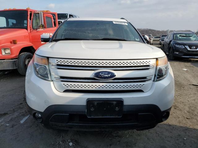 1FM5K7F90DGC14882 - 2013 FORD EXPLORER LIMITED WHITE photo 5