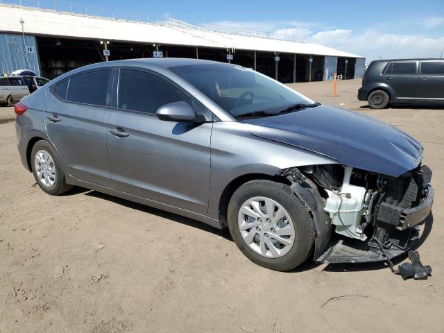 KMHD74LF9HU394702 - 2017 HYUNDAI ELANTRA SE GRAY photo 4