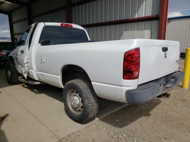 3D7KS26D58G237346 - 2008 DODGE RAM 2500 ST WHITE photo 2