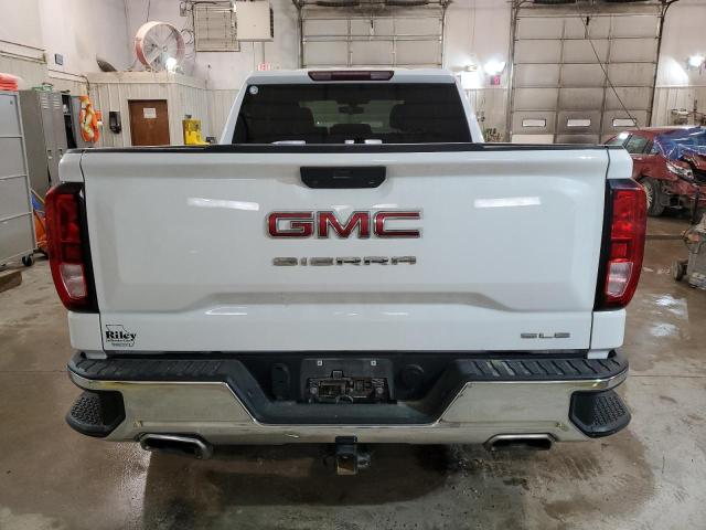 1GTR9BED8LZ283106 - 2020 GMC SIERRA K1500 SLE WHITE photo 6