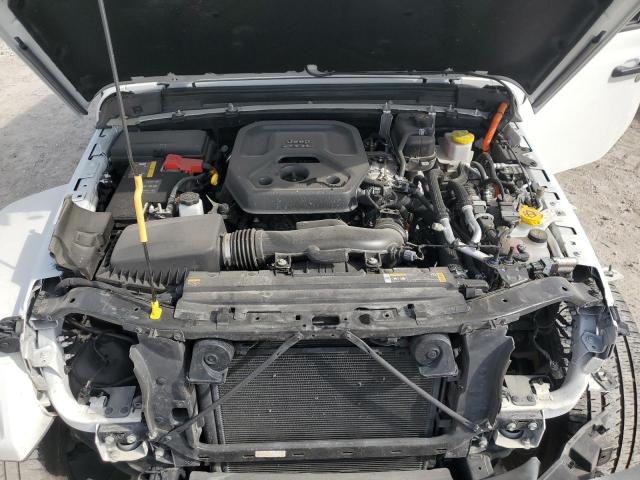 1C4JJXP69NW205454 - 2022 JEEP WRANGLER U SAHARA 4XE WHITE photo 11