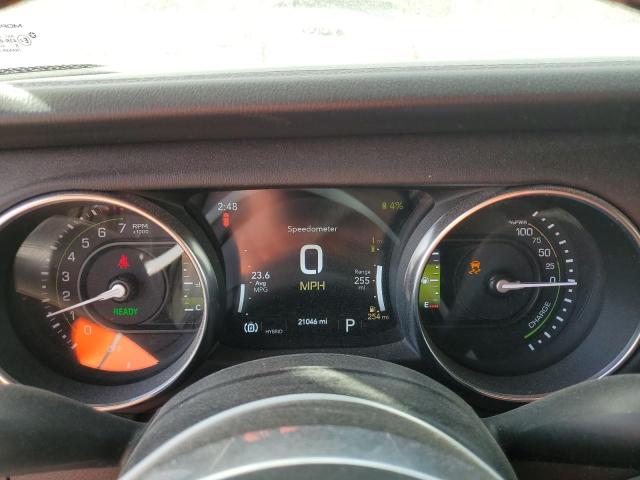 1C4JJXP69NW205454 - 2022 JEEP WRANGLER U SAHARA 4XE WHITE photo 9