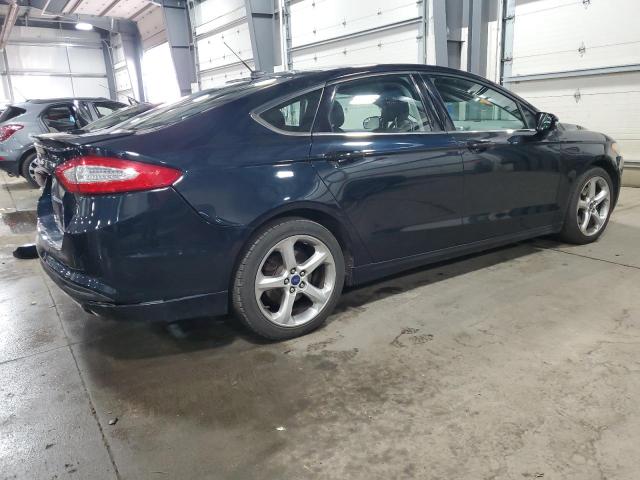 3FA6P0H75ER254582 - 2014 FORD FUSION SE BLUE photo 3