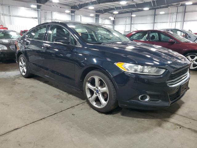 3FA6P0H75ER254582 - 2014 FORD FUSION SE BLUE photo 4