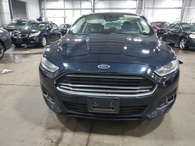 3FA6P0H75ER254582 - 2014 FORD FUSION SE BLUE photo 5