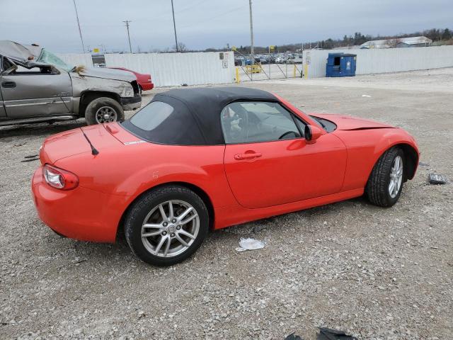 JM1NC25F990201897 - 2009 MAZDA MX-5 MIATA RED photo 3