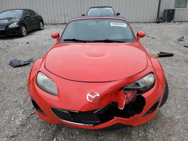 JM1NC25F990201897 - 2009 MAZDA MX-5 MIATA RED photo 5