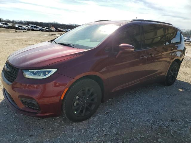 2C4RC1FG0MR587319 - 2021 CHRYSLER PACIFICA TOURING MAROON photo 1