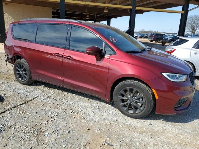 2C4RC1FG0MR587319 - 2021 CHRYSLER PACIFICA TOURING MAROON photo 4