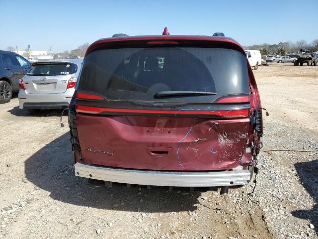 2C4RC1FG0MR587319 - 2021 CHRYSLER PACIFICA TOURING MAROON photo 6