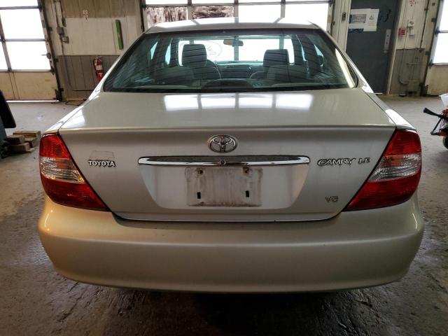 4T1BF32K14U572132 - 2004 TOYOTA CAMRY LE SILVER photo 6