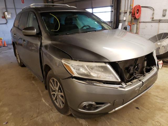 5N1AR2MMXFC684626 - 2015 NISSAN PATHFINDER S 灰色 照片 1