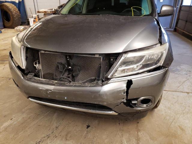 5N1AR2MMXFC684626 - 2015 NISSAN PATHFINDER S 灰色 照片 9