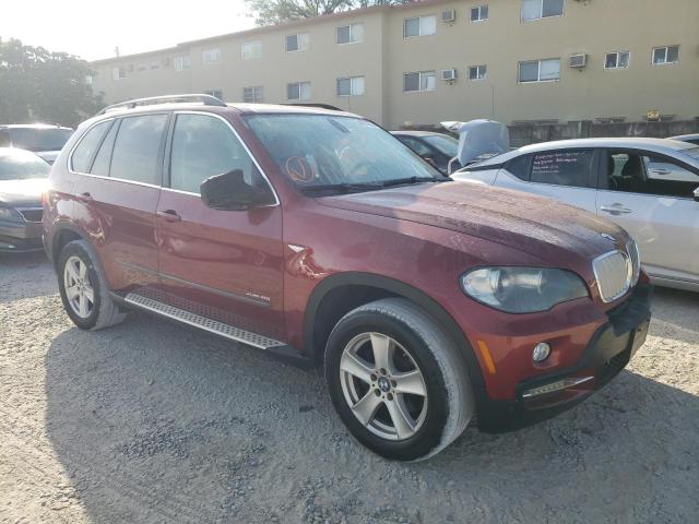 5UXFE8C56AL310797 - 2010 BMW X5 XDRIVE48I Rojo foto 4