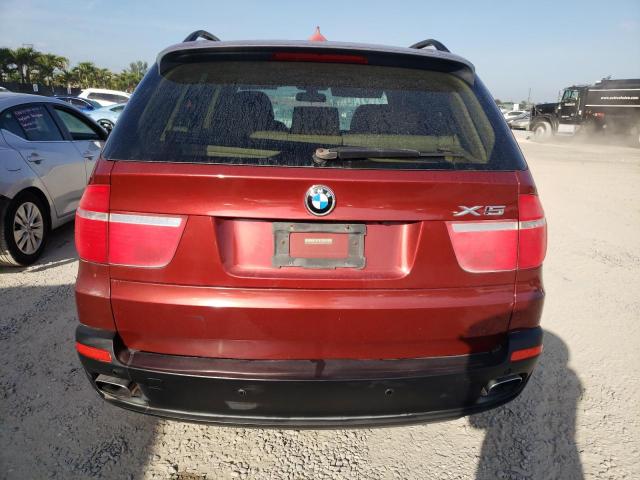 5UXFE8C56AL310797 - 2010 BMW X5 XDRIVE48I Rojo foto 6