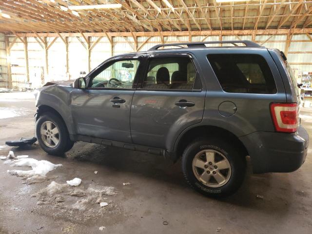 1FMCU0D78AKB73579 - 2010 FORD ESCAPE XLT BLUE photo 2