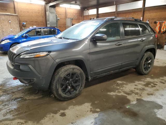 1C4PJMBS9GW109162 - 2016 JEEP CHEROKEE TRAILHAWK CHARCOAL photo 1