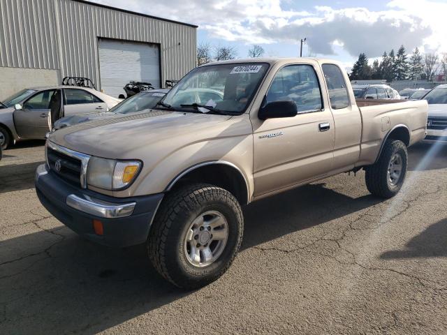 4TAWN72N1YZ604737 - 2000 TOYOTA TACOMA XTRACAB BEIGE photo 1