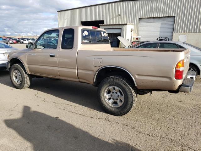 4TAWN72N1YZ604737 - 2000 TOYOTA TACOMA XTRACAB BEIGE photo 2