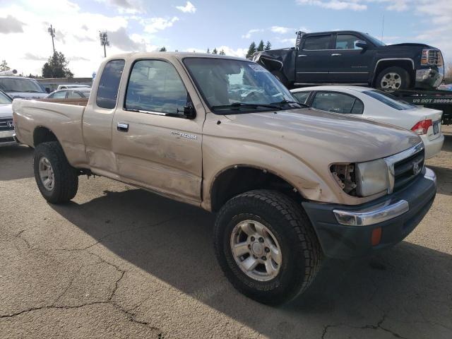 4TAWN72N1YZ604737 - 2000 TOYOTA TACOMA XTRACAB BEIGE photo 4