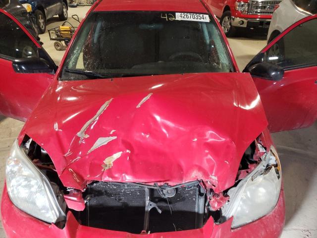 2T1KR32E47C684091 - 2007 TOYOTA COROLLA MA XR RED photo 11