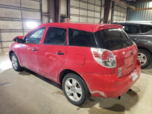 2T1KR32E47C684091 - 2007 TOYOTA COROLLA MA XR RED photo 2