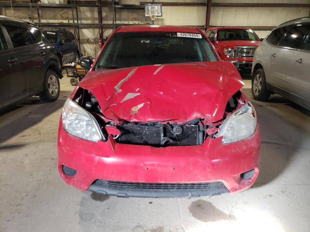 2T1KR32E47C684091 - 2007 TOYOTA COROLLA MA XR RED photo 5