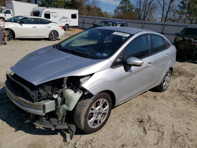 3FADP4BJ9EM217406 - 2014 FORD FIESTA SE SILVER photo 1