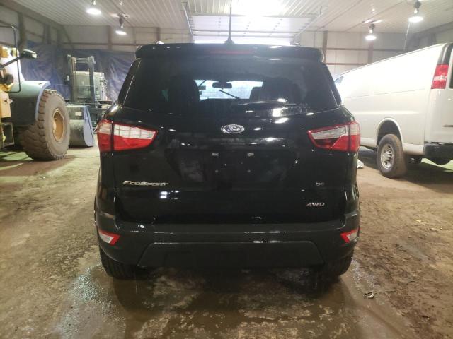 MAJ6S3GL9MC424857 - 2021 FORD ECOSPORT SE Negro foto 6