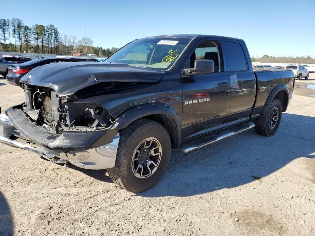 1D7RV1GP4BS622261 - 2011 DODGE RAM 1500 BLACK photo 1