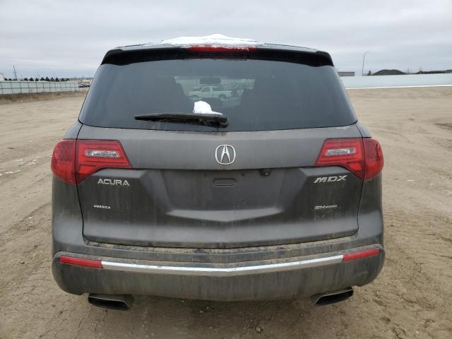 2HNYD2H34CH503543 - 2012 ACURA MDX TECHNOLOGY CHARCOAL photo 6