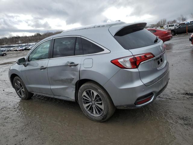 5J8TB4H74HL021476 - 2017 ACURA RDX ADVANCE SILVER photo 2