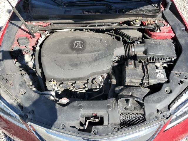 19UUB3F74HA002780 - 2017 ACURA TLX ADVANCE წითელი ფოტო 11