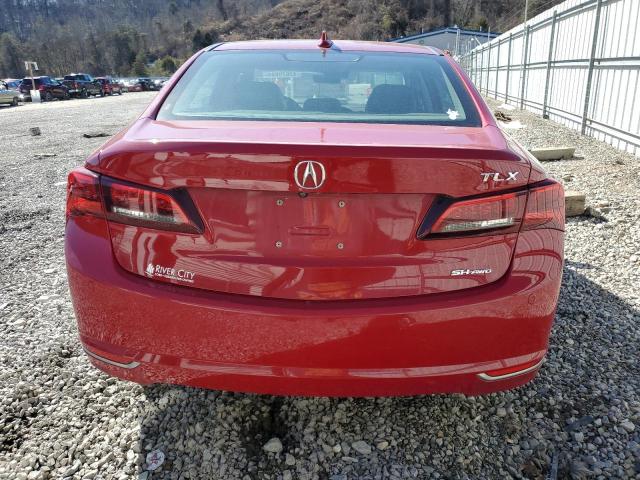 19UUB3F74HA002780 - 2017 ACURA TLX ADVANCE წითელი ფოტო 6