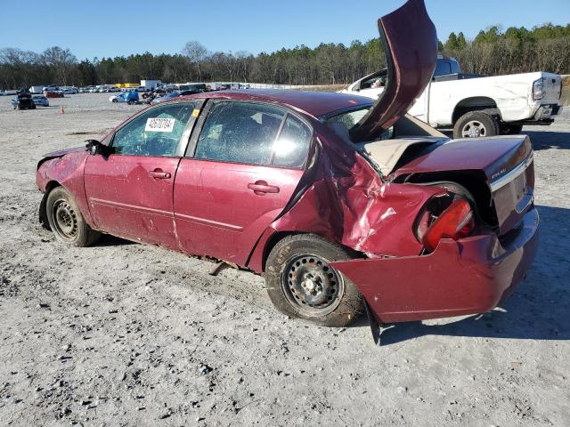 1G1ZS58F67F105990 - 2007 CHEVROLET MALIBU LS BURGUNDY photo 2